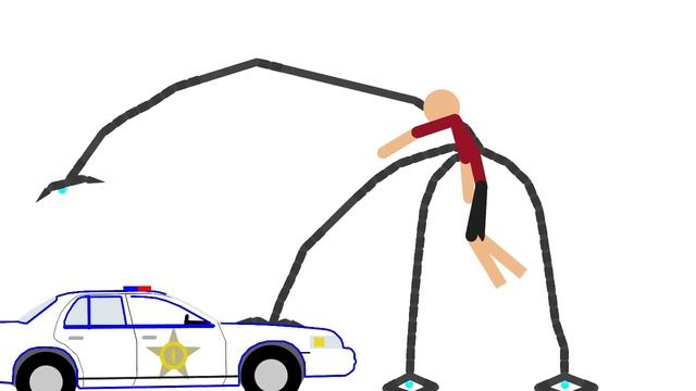 Civilian Steals Dr Octopus’s Arms Stick-Nodes Pro #sticknodes_pro_animation смотреть онлайн