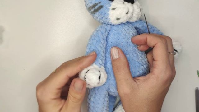 Тигренок крючком. Подробный мастер класс по вязанию тигра из плюшевой пряжи. Амигуруми. ЧАСТЬ 5 смотреть онлайн