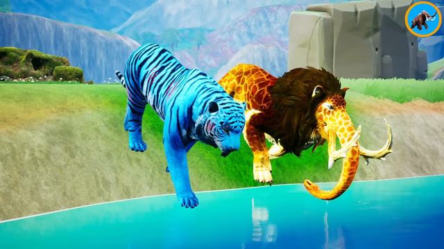 Prehistoric Mammals VS Shadow Itself Mammals Size Animal Epic Battle Animal Revolt Battle Simulator