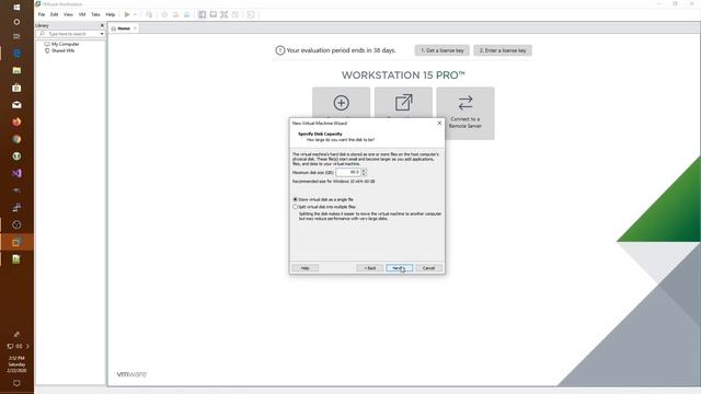 [045] Creating a Windows 10 virtual machine in VMWare смотреть онлайн