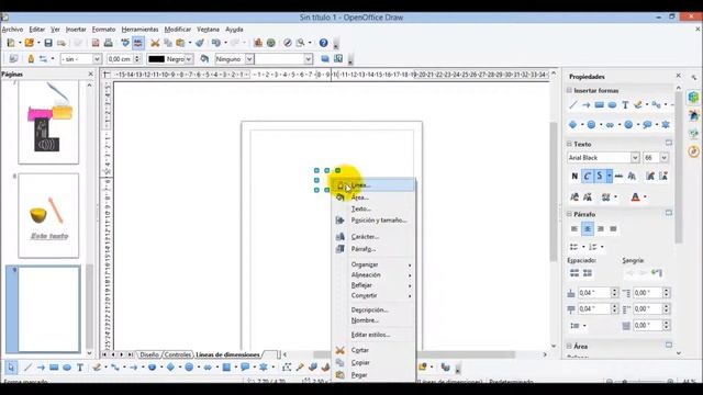 Curso de OPENOFFICE DRAW 3: modificando estilos смотреть онлайн