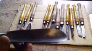 Мои резцы для токарных работ по дереву и из чего сделаны.