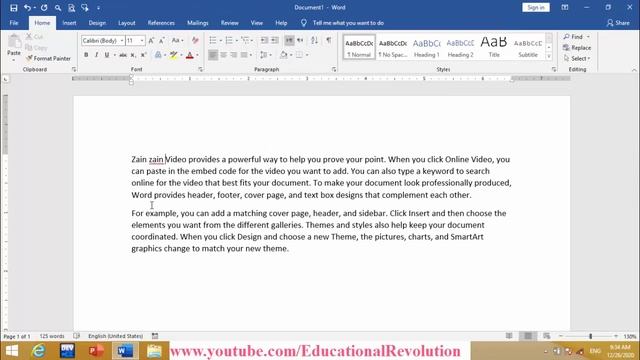 How to switch between Insert and Overtype Mode in MS Word смотреть онлайн