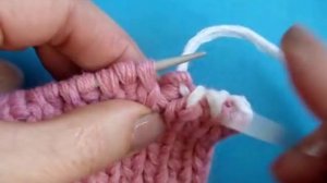 Итальянский способ Как закрыть петли Вязание на спицах
