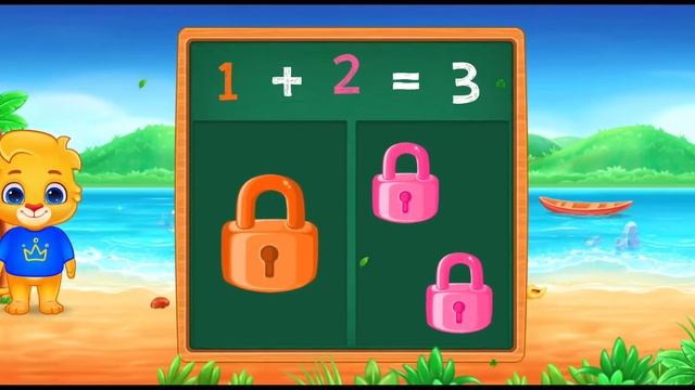 Kids Learn Maths Addition with adding fun learning apps смотреть онлайн