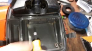 Воздушный фильтр. Husqvarna 555FX кусторез.