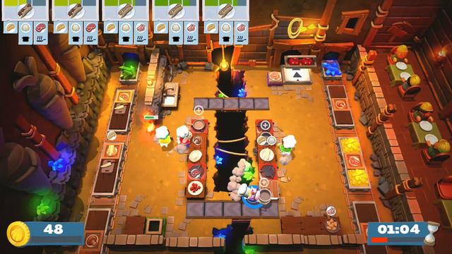 IN DIFFICOLTA' CON I BURRITO! - OVERCOOKED 2 ►NINTENDO SWITCH◄