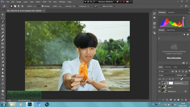 Adobe Photoshop - Fresh Filter (Camera Raw Filter)#QuickTips смотреть онлайн