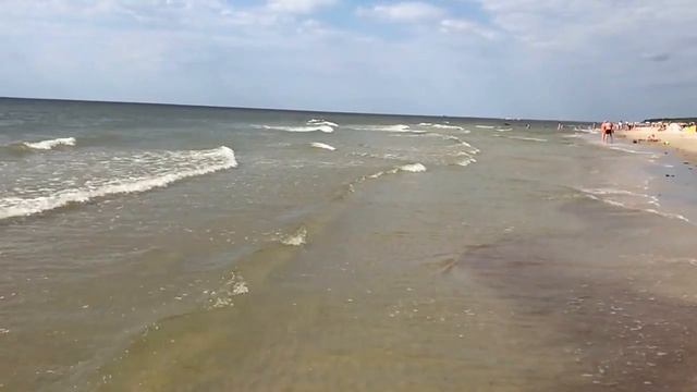 Palangos paplūdimys. Beach of the Palanga town. Palanga. 2017-08 смотреть онлайн