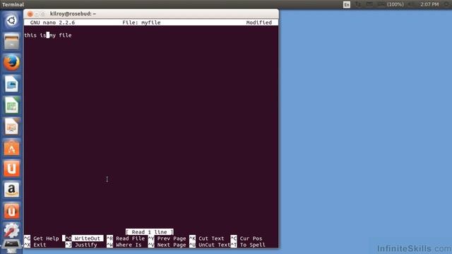 Learning Linux | File Management || 06. Editing Files смотреть онлайн