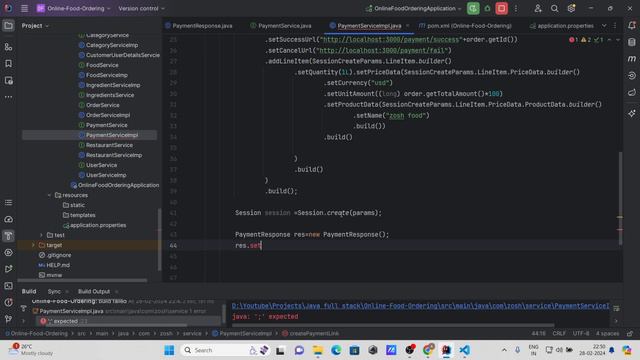 Stripe Payment Integration for Food Ordering Websites Using React And Spring Boot смотреть онлайн