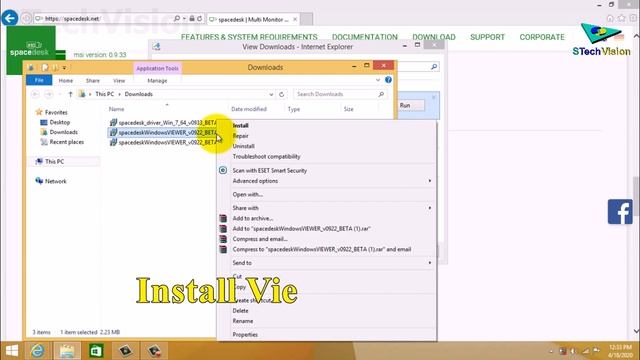 Extend Laptop Screen Over LAN to Another Laptop || SPACEDESK смотреть онлайн