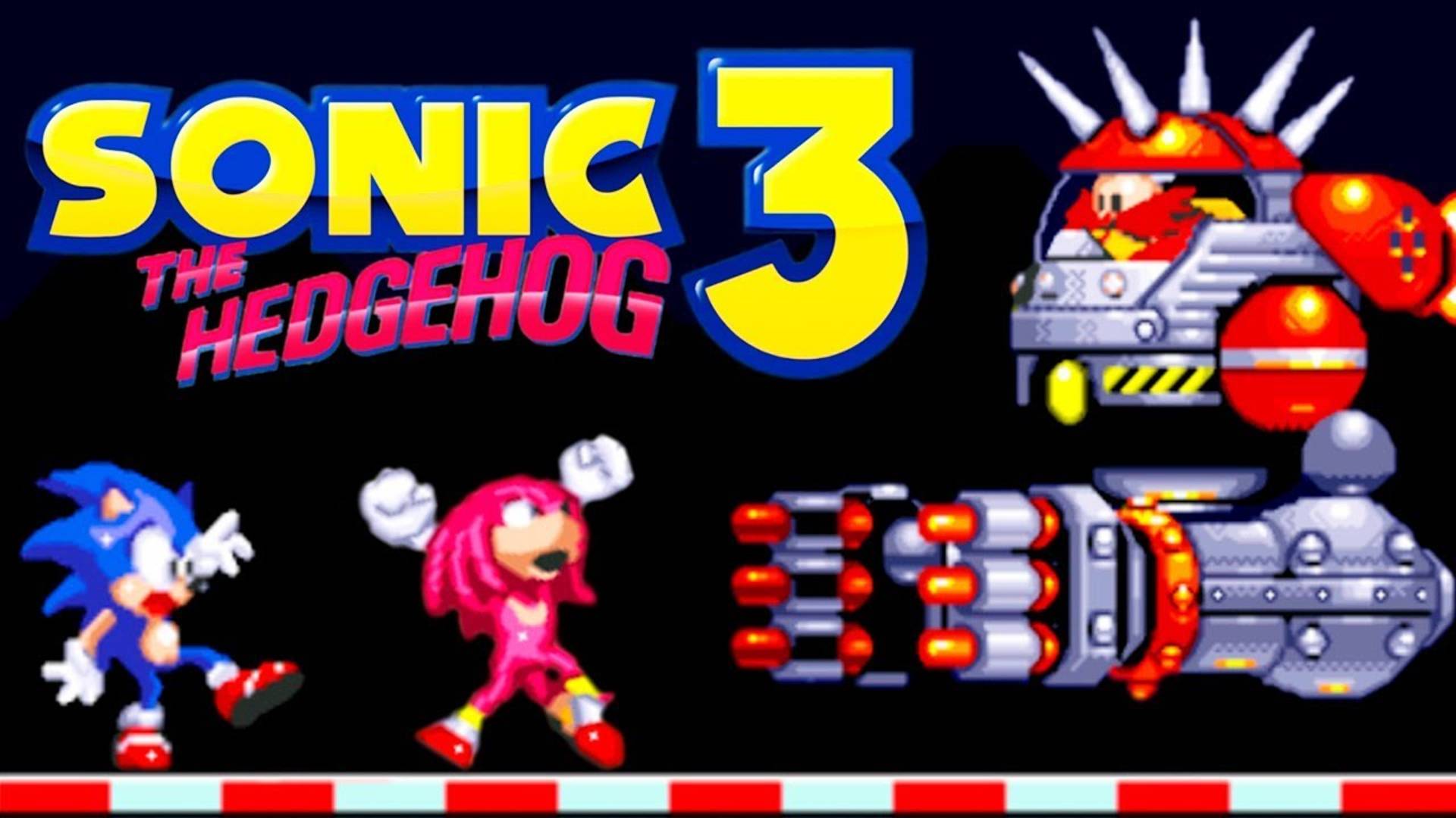 Sonic the Hedgehog 3 (1994) Полное прохождение смотреть онлайн