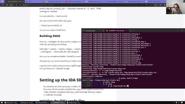 Building IDAPython on Windows смотреть онлайн