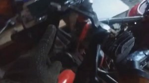 Как снять переднию вилку на восходе 3м.