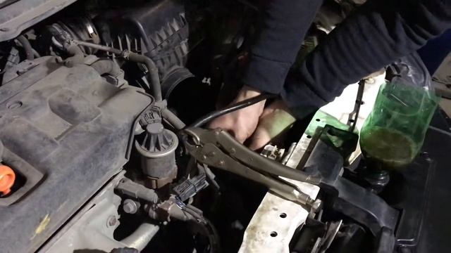 Хонда Цивик,4д,воздух В Системе охлаждения,печка дует холодным. смотреть онлайн