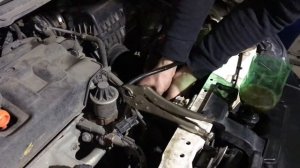 Хонда Цивик,4д,воздух В Системе охлаждения,печка дует холодным.