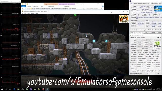 Xenia Xbox 360 Emulator - Lode Runner (2009). Ingame. OpenGL api. Test #3 смотреть онлайн