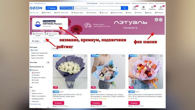 Оформляйте витрину магазина на ОЗОН только ТАК! смотреть онлайн