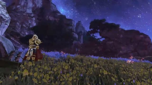 Revelation Online ночь, летающий кит и просто красивая локация смотреть онлайн