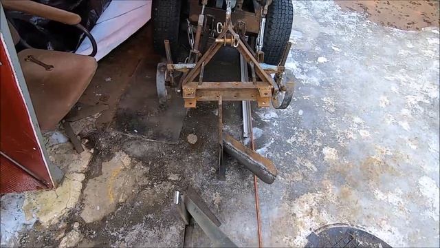 Самодельный двухкорпусный плуг для минитрактора- из 2-х мотоблочных. Часть 1.