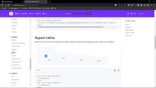 ratio with video in bootstrap 5 tutorial in bangla || bootstrap full course bangla смотреть онлайн