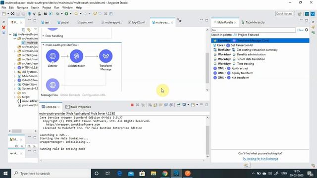 OAuth2 : MuleSoft as a OAuth Provider For Securing the MuleSoft Application | Client Credentials смотреть онлайн