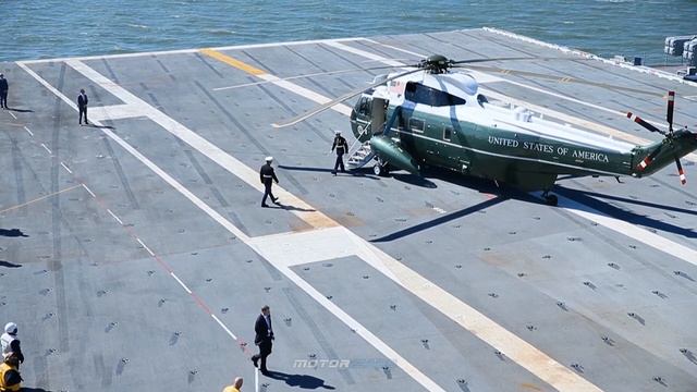 Helicopters Flight Operations in Aircraft Carrier, Takeoff and Landing • US Navy смотреть онлайн