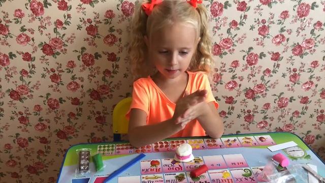 Лепим с детьми|Магнит пирожное|Пластишка магниты из теста смотреть онлайн