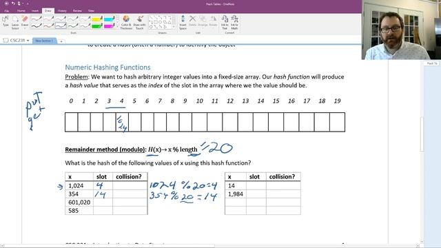 Hash Functions and Hash Tables смотреть онлайн
