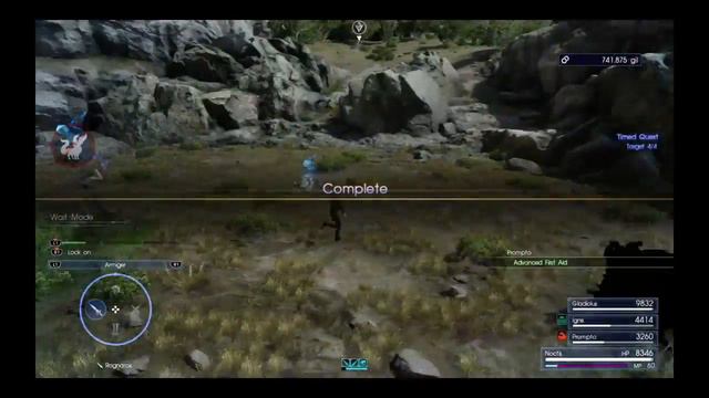 Final Fantasy XV - Time Quest Malboro and Malbodoom (fast kill and exp) смотреть онлайн