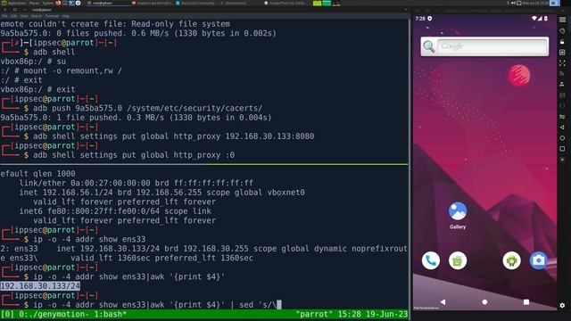 Intercepting Android App Traffic with BurpSuite смотреть онлайн