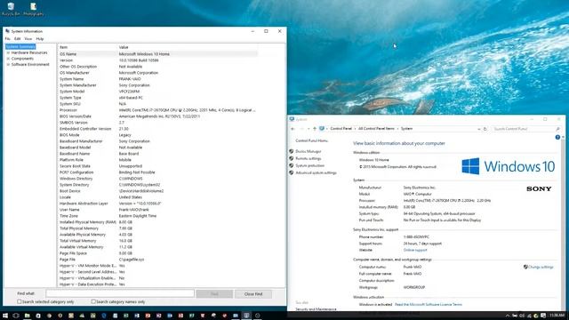 Upgrading the Sony VAIO VPCF236FM Laptop to Windows 10 смотреть онлайн
