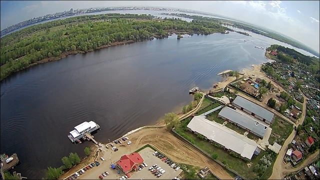 Путешествие в "Рождествено" катаемся на Велосипеде, летаем на Квадрокоптере смотреть онлайн