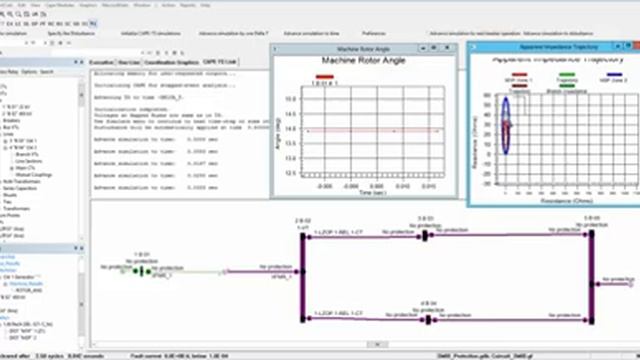 Transient stability study by CAPE-TS module-Defining trip logic for distance relay смотреть онлайн