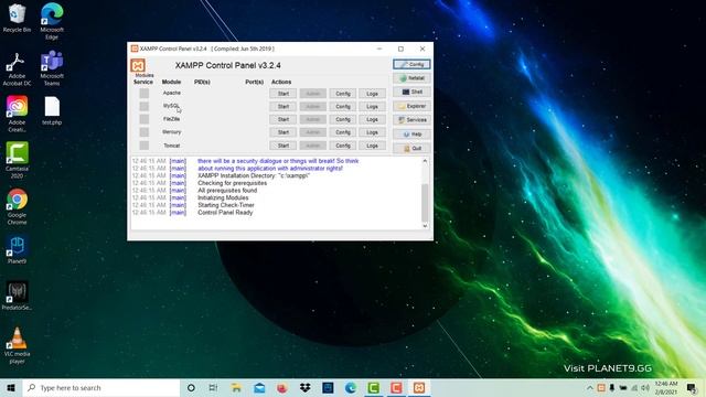 How to Install and Test the XAMPP Server in your Laptop/Desktop смотреть онлайн