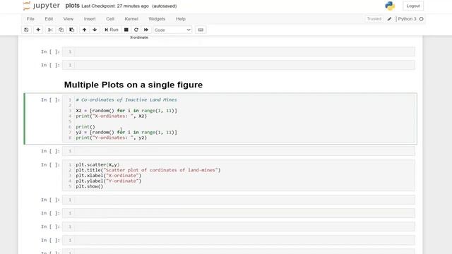 Scatter Plot using matplotlib in Python - Part 1 смотреть онлайн