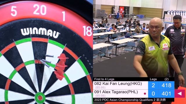 【SEMI FINAL】KAI FAN LEUNG vs ALEX TAGARAO【PDC ASIAN CHAMPIONSHIPS 2023 QUALIFIERS EVENT2】 смотреть онлайн
