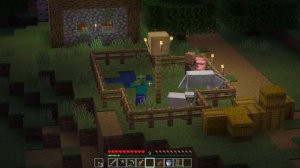 Загадочные инциденты с жителями в Майнкрафт перезолив с ютуба