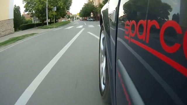Renault Megane II Driving with SJCAM смотреть онлайн