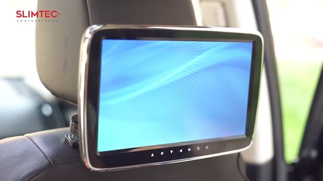 SLIMTEC MC 10 - Монитор для крепления на подголовник со встроенным мультимедиа плеером смотреть онлайн