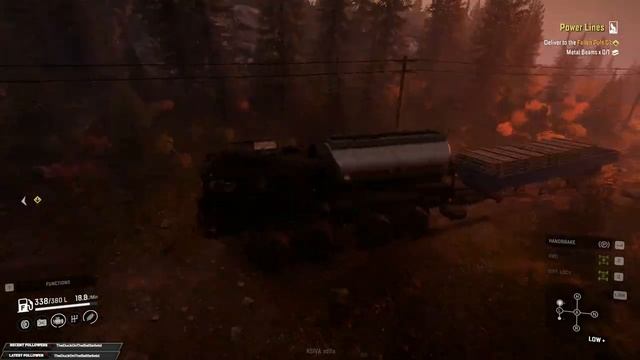 Snow Runner - A New Start! With Realisim Overhaul || The Best Mods. Part 4 смотреть онлайн