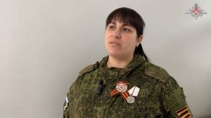 Награждение военнослужащих медицинского отряда ЦВО