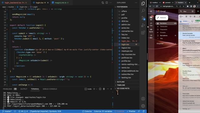 Cómo crear un login con magic link en Remix con React смотреть онлайн