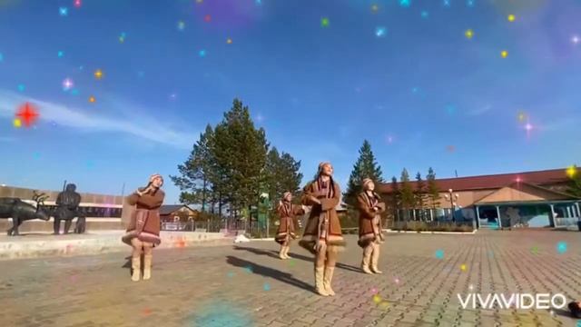 Северный танец "Тундра. танцевальный коллектив "Ай-тыын" смотреть онлайн