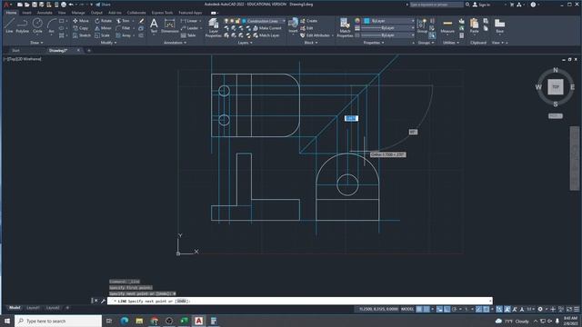 AutoCAD Chapter 24 Example смотреть онлайн