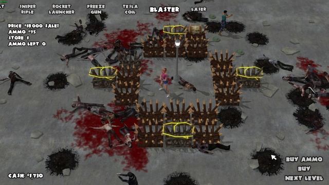 [Yet Another Zombie Defense] Eiidrb Barricade смотреть онлайн