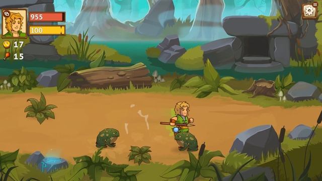 Прохождение Knights of Braveland Серия 6 "Столкновение с Ледяным ходоком" смотреть онлайн