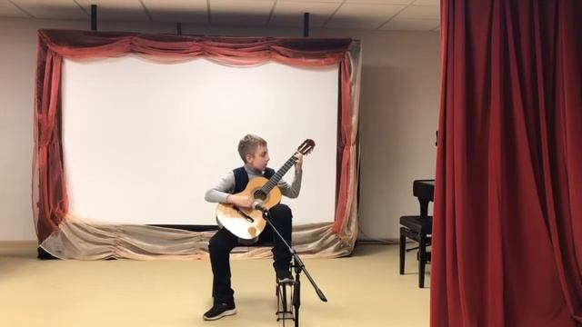 Кошенков Максим - 1. А. Иванов - Валс; 2. Д. Фортед - Этюд смотреть онлайн