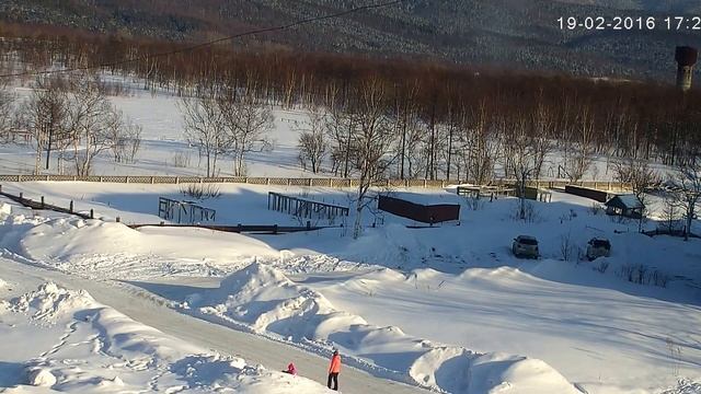 Тест недорогой китайской поворотной Ip камеры 2 Мр с Ик подсветкой 4 я часть, луна смотреть онлайн